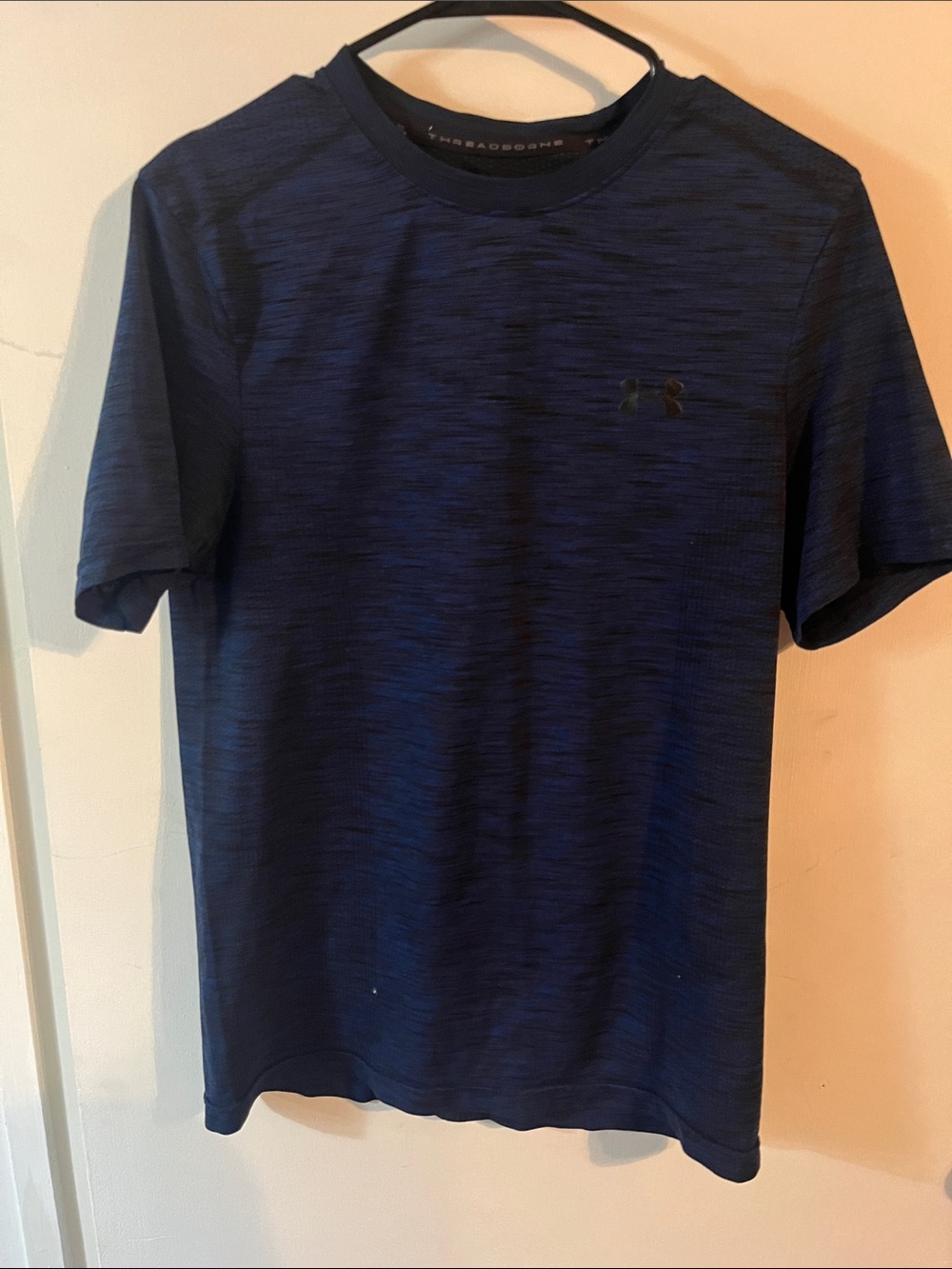 Under Armour Men’s Dark Blue Heather Short Sleeve Performance Tee